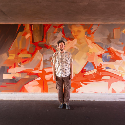 Museum Mural - Streetart door ONUR
